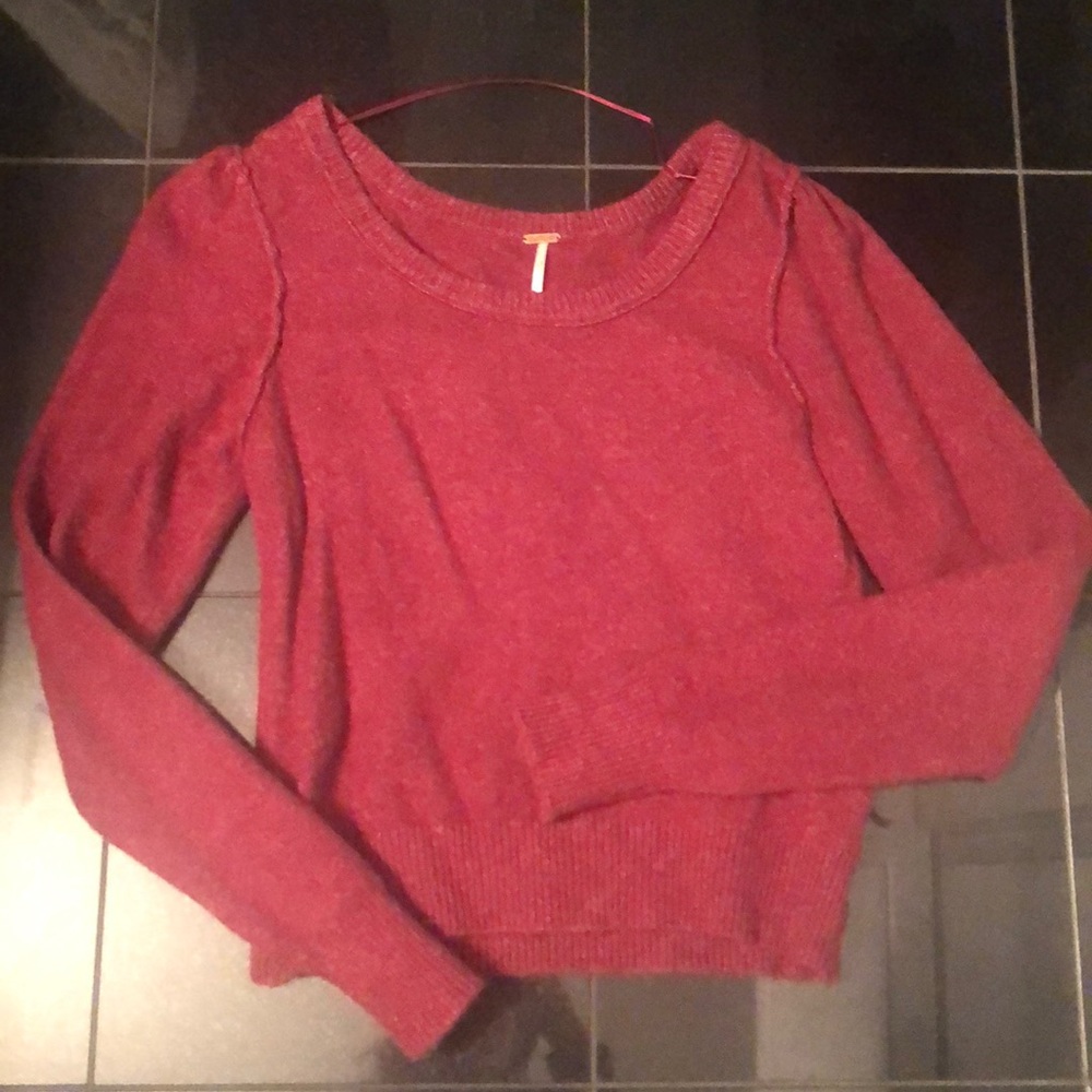 New! free people Swoop neck sweater